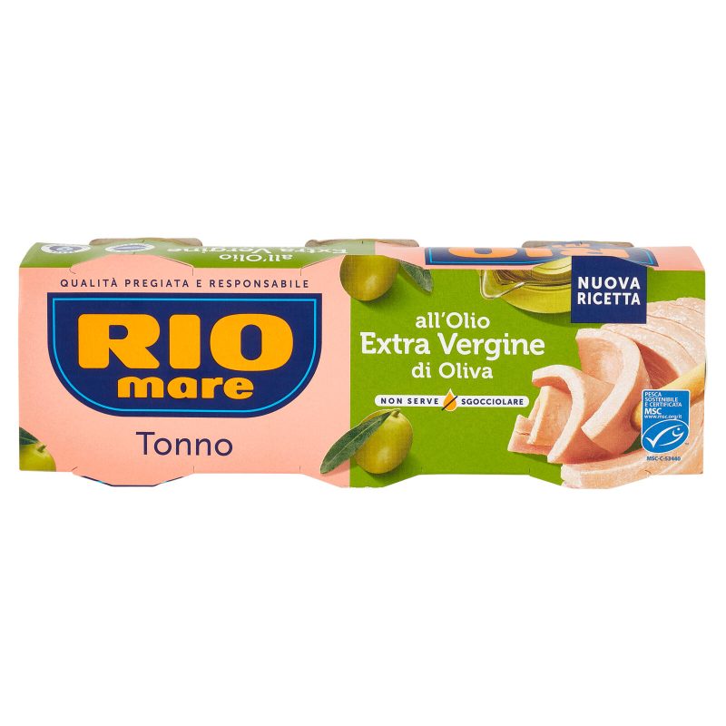 Rio mare Tonno all'Olio Extra Vergine di Oliva 3 x 65 g