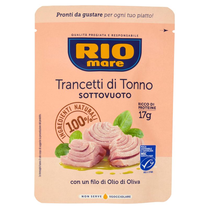 Rio mare Trancetti di Tonno con un filo di Olio di Oliva 70 g