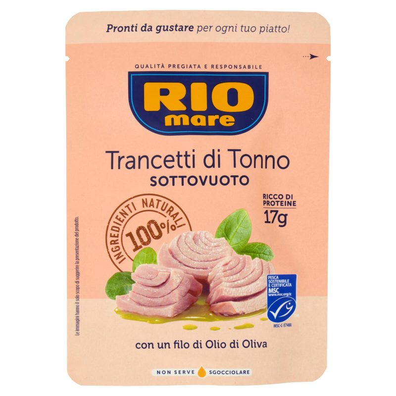 Rio mare Trancetti di Tonno con un filo di Olio di Oliva 70 g