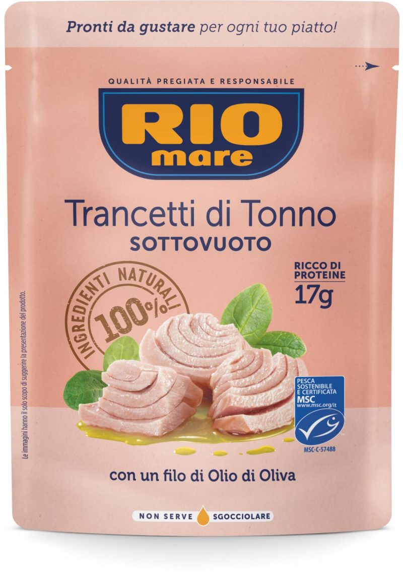 Rio mare Trancetti di Tonno con un filo di Olio di Oliva 70 g