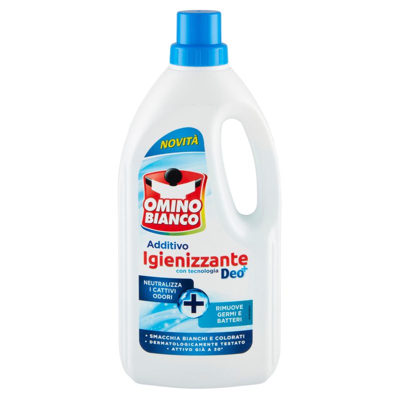 Omino Bianco Additivo Igienizzante con tecnologia Deo+ 900 ml