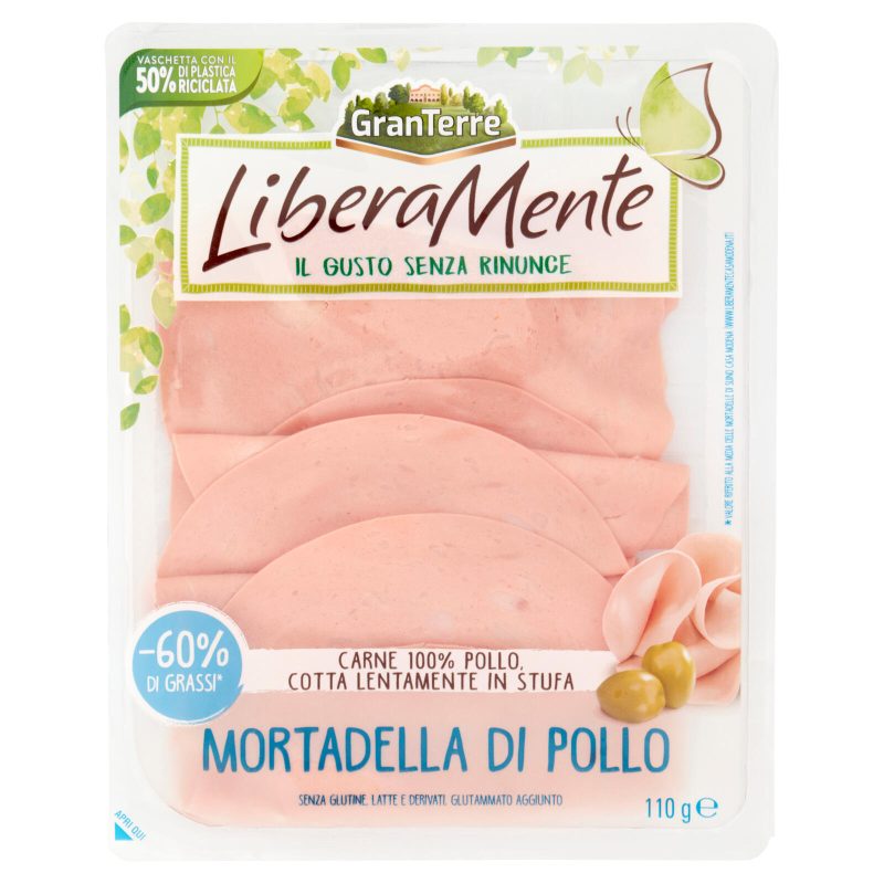 GranTerre LiberaMente Mortadella di Pollo 110 g