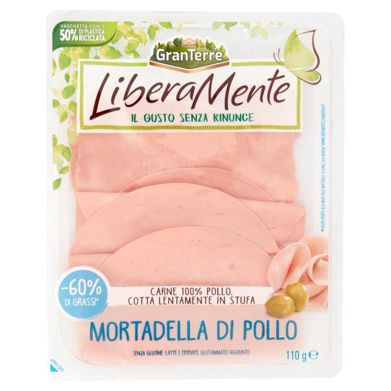 GranTerre LiberaMente Mortadella di Pollo 110 g