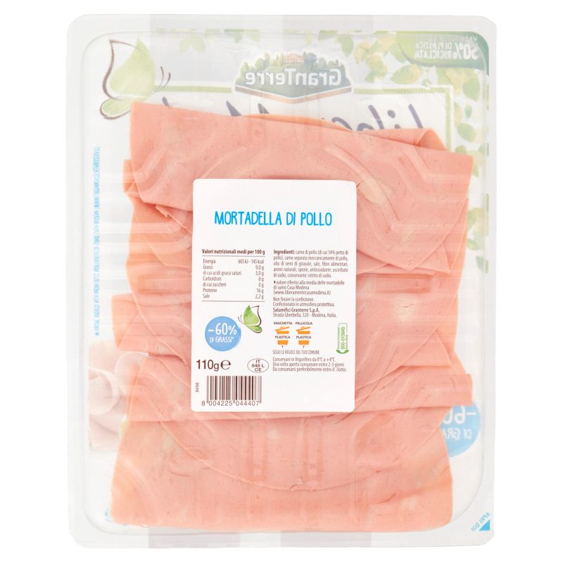 GranTerre LiberaMente Mortadella di Pollo 110 g