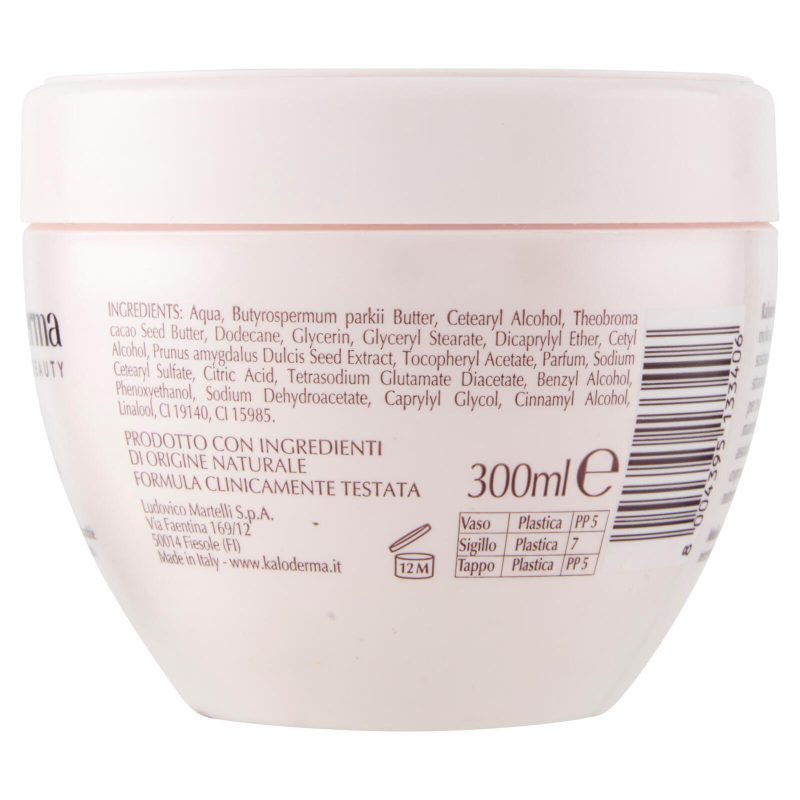 Kaloderma Karité Nutriente Burro Corpo per Pelle Secca e Molto Secca 300 ml