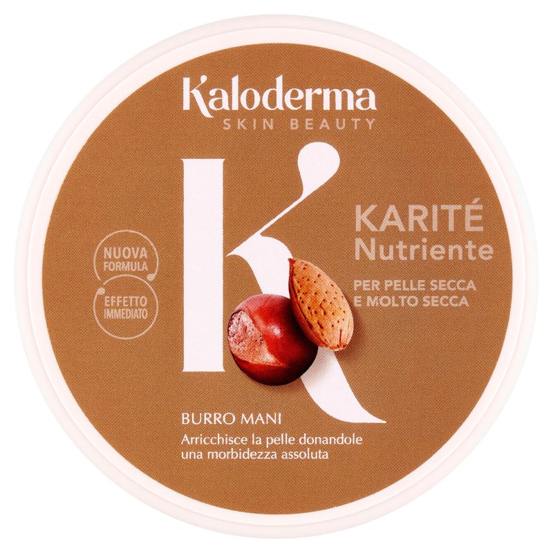 Kaloderma Nutriente Karité Burro Mani per Pelle Secca e Molto Secca 150 ml