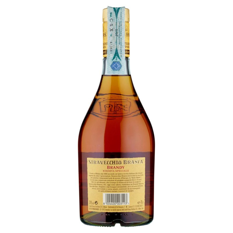 Flli Branca Distillerie Stravecchio Branca Brandy Riserva Speciale 70 cl