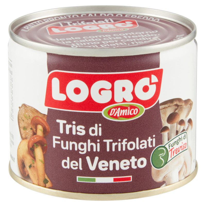 Logrò i Trifolati Tris di Funghi Trifolati del Veneto 180 g