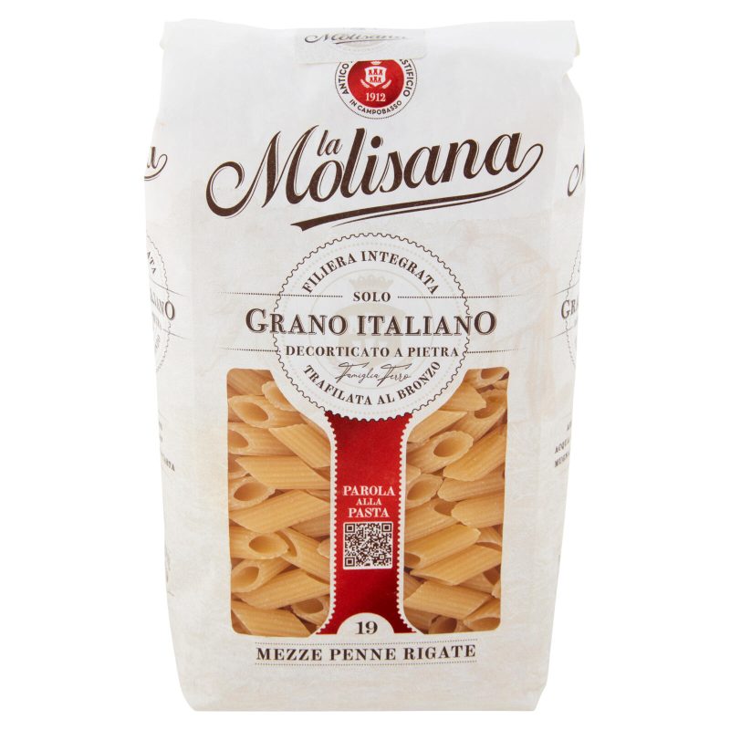 Pasta La Molisana Mezze Penne Rigate
500 g