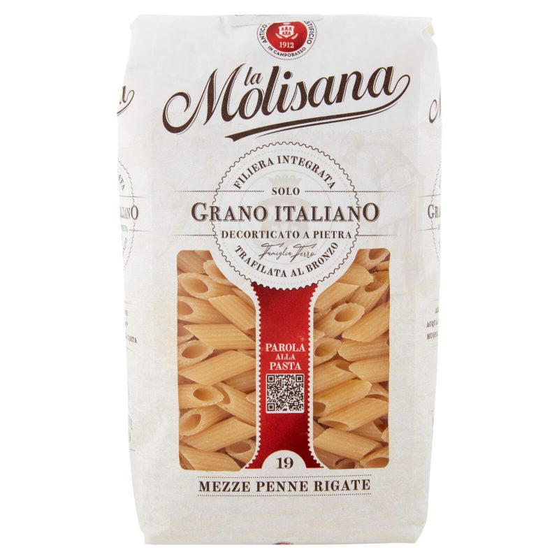 Pasta La Molisana Mezze Penne Rigate
500 g