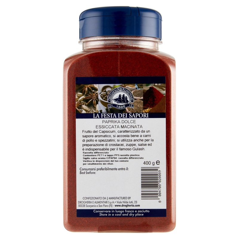 Drogheria & Alimentari La Festa dei Sapori Paprika Dolce 400 g