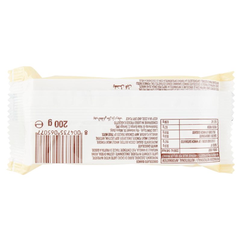 Zàini Emilia Cioccolato Bianco 200 g