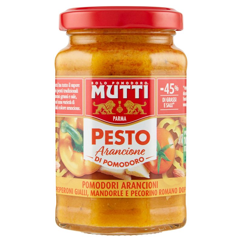 Mutti Pesto Arancione di Pomodoro 180 g