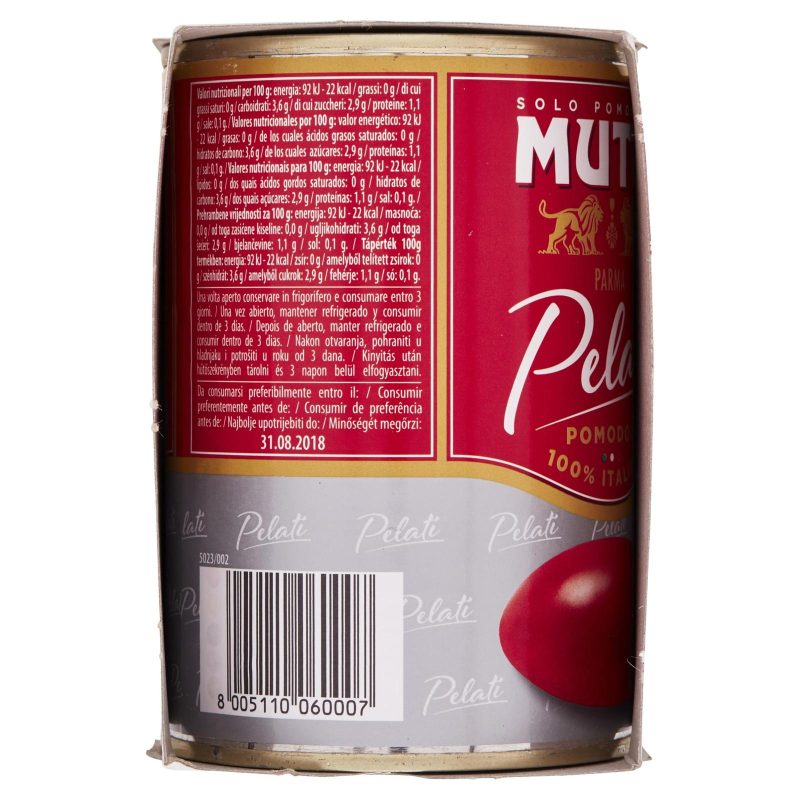 Mutti Pelati 2 x 400 g