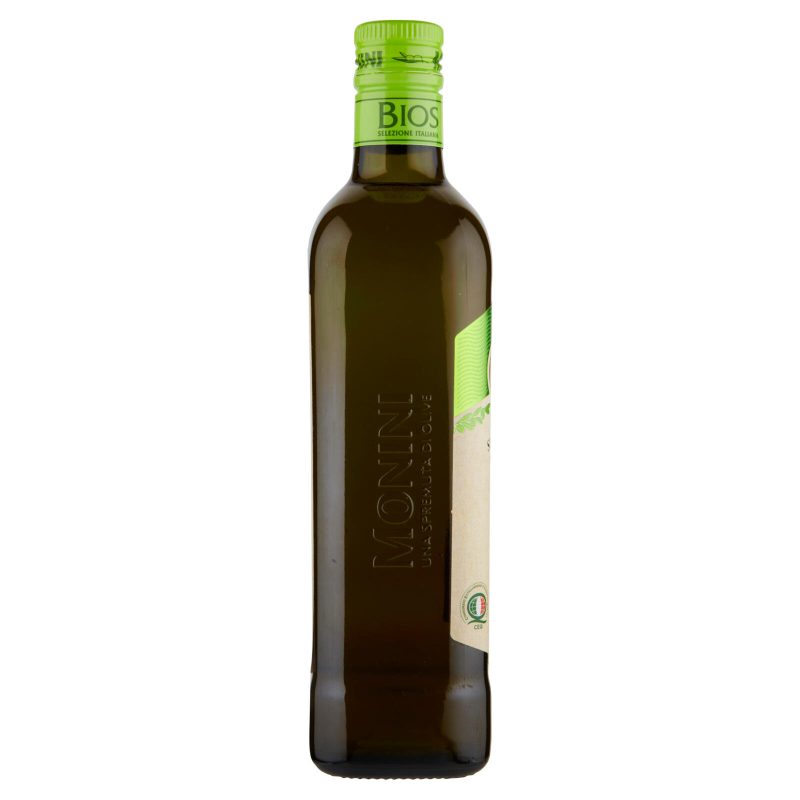 Monini Selezione Italiana Bios Olio Extra Vergine di Oliva da Agricoltura Biologica 750 ml