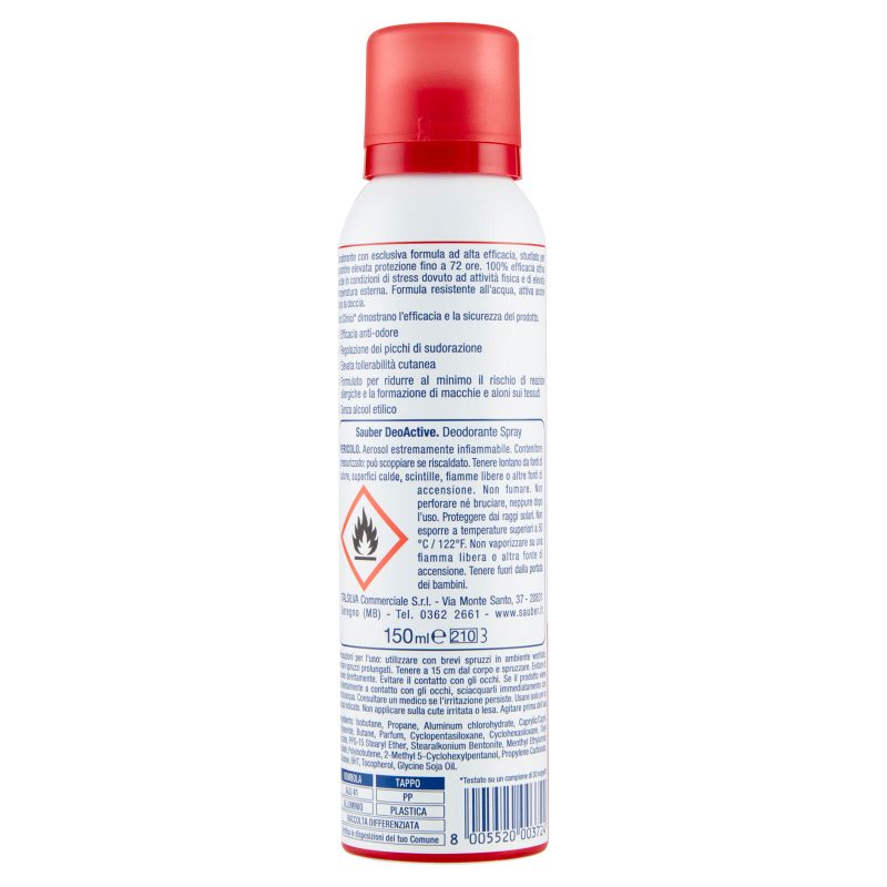 Sauber DeoActive Spray 150 ml