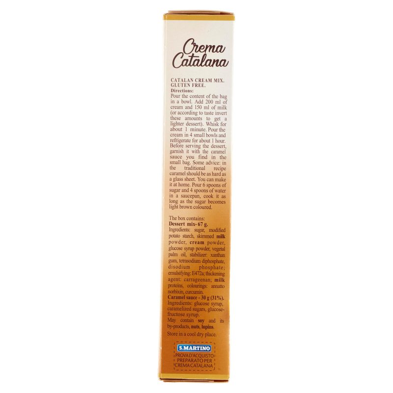 S.Martino collezione oro Crema Catalana 97 g