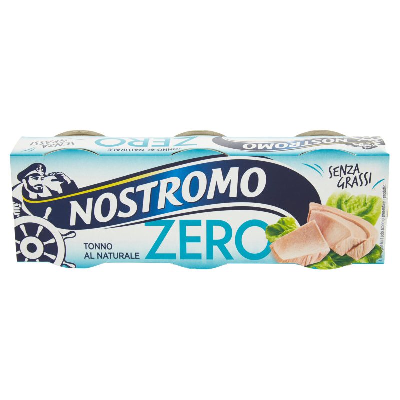 Tonno al Naturale Zero Nostromo 
x3 - 195 g