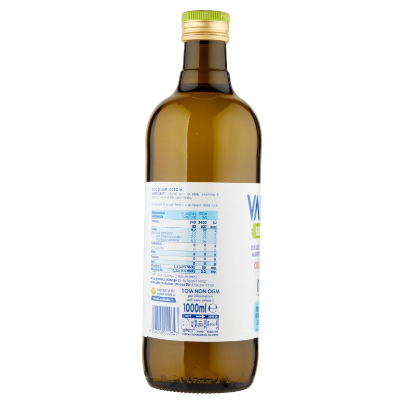 Valsoia Bontà e Salute Olio di Soia 1000 ml