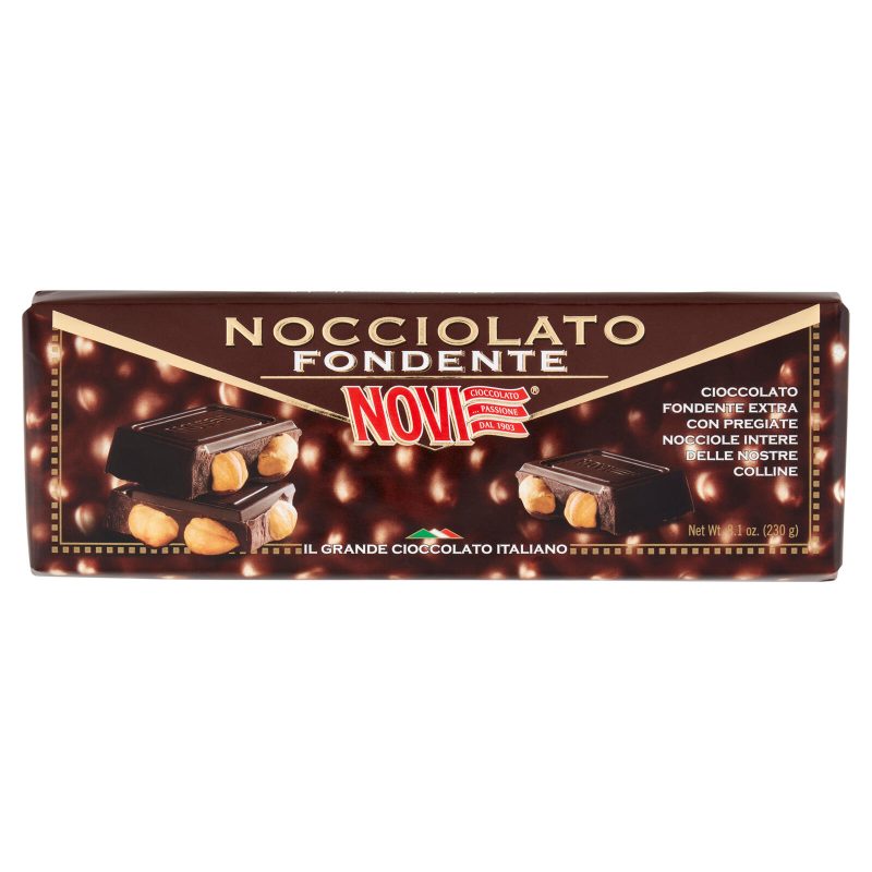 Novi Nocciolato Fondente 
230 g