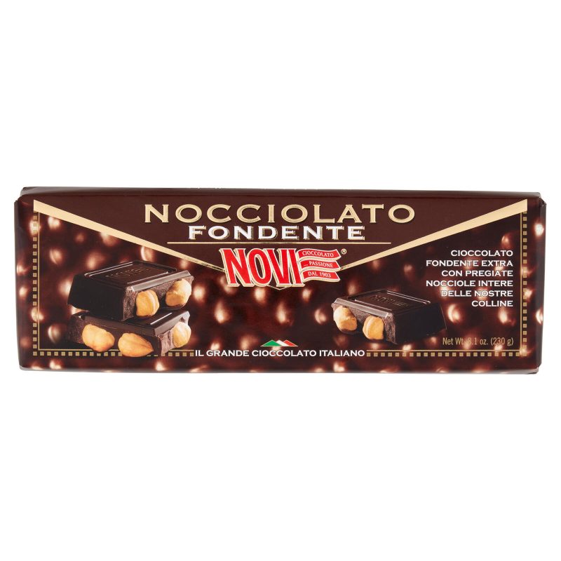 Novi Nocciolato Fondente 
230 g