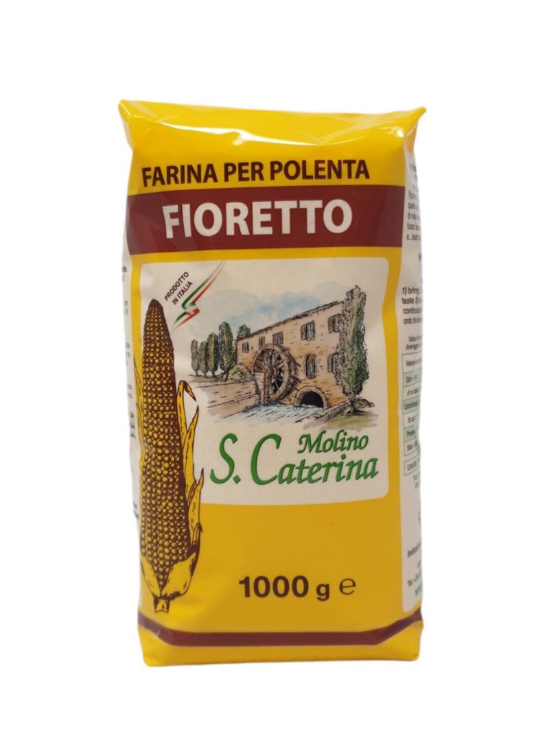 MOLINO SANTA CATERINA FARINA PER POLENTA FIORETTO 1KG