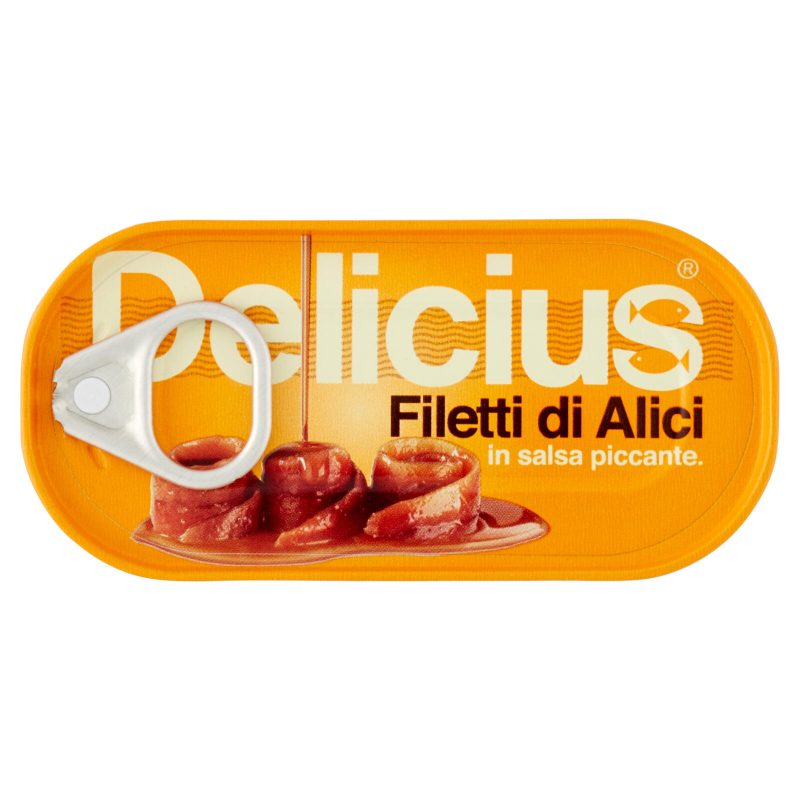 Delicius Filetti di Alici in salsa piccante 50 g