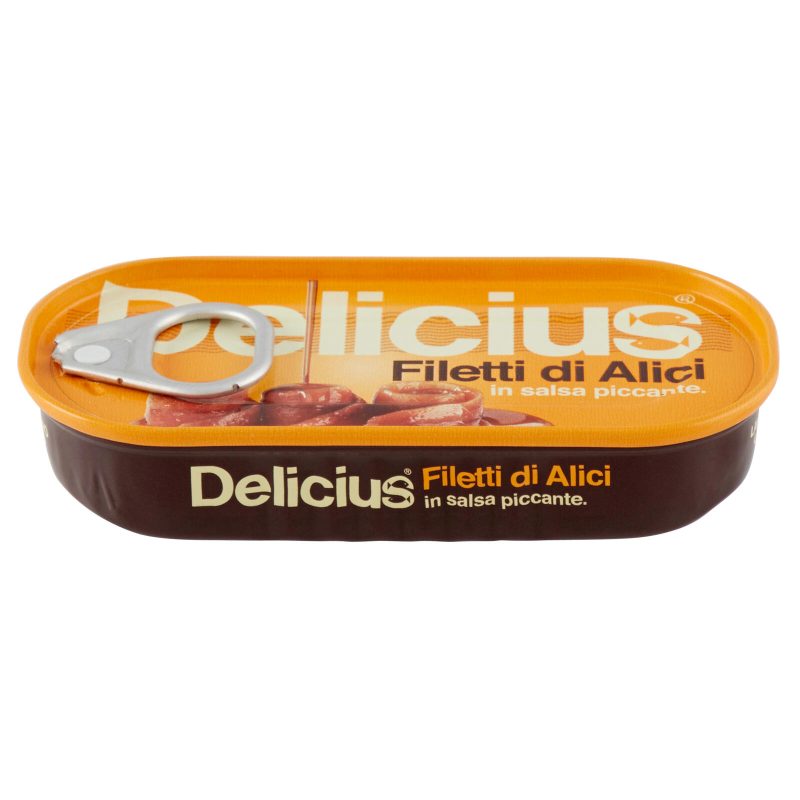 Delicius Filetti di Alici in salsa piccante 50 g