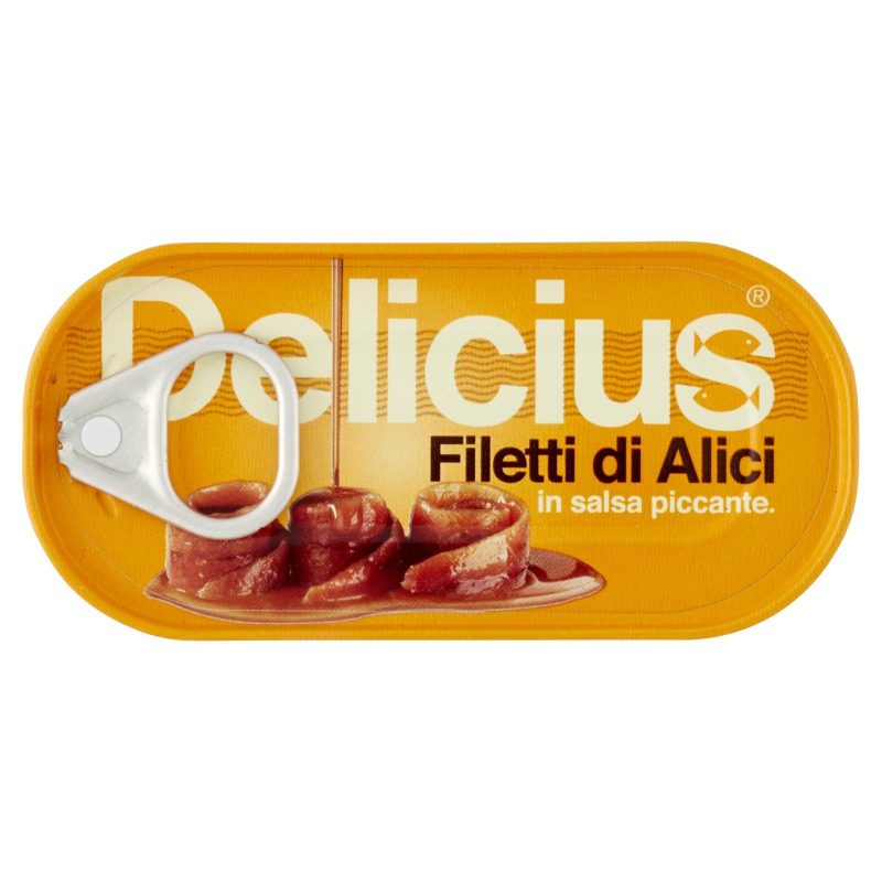 Delicius Filetti di Alici in salsa piccante 50 g