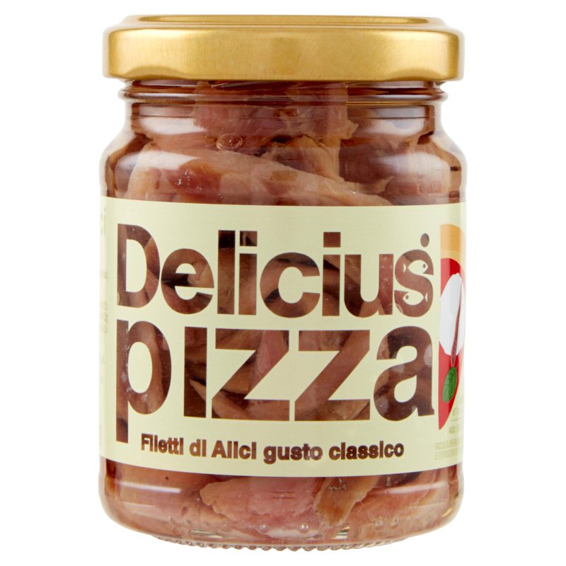 Delicius pizza Filetti di Alici gusto classico 145 g