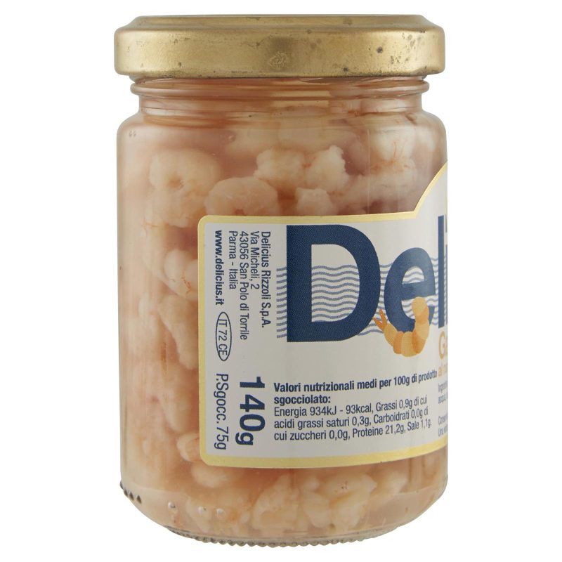 Delicius Gamberetti al naturale 140 g