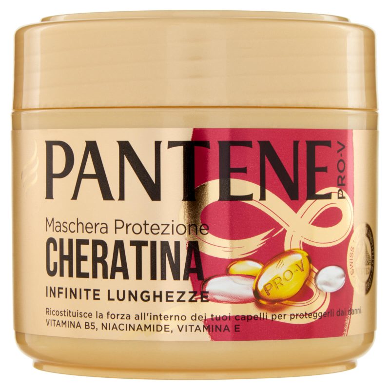 Pantene Pro-V Maschera Protezione Cheratina Infinite Lunghezze 300 ml