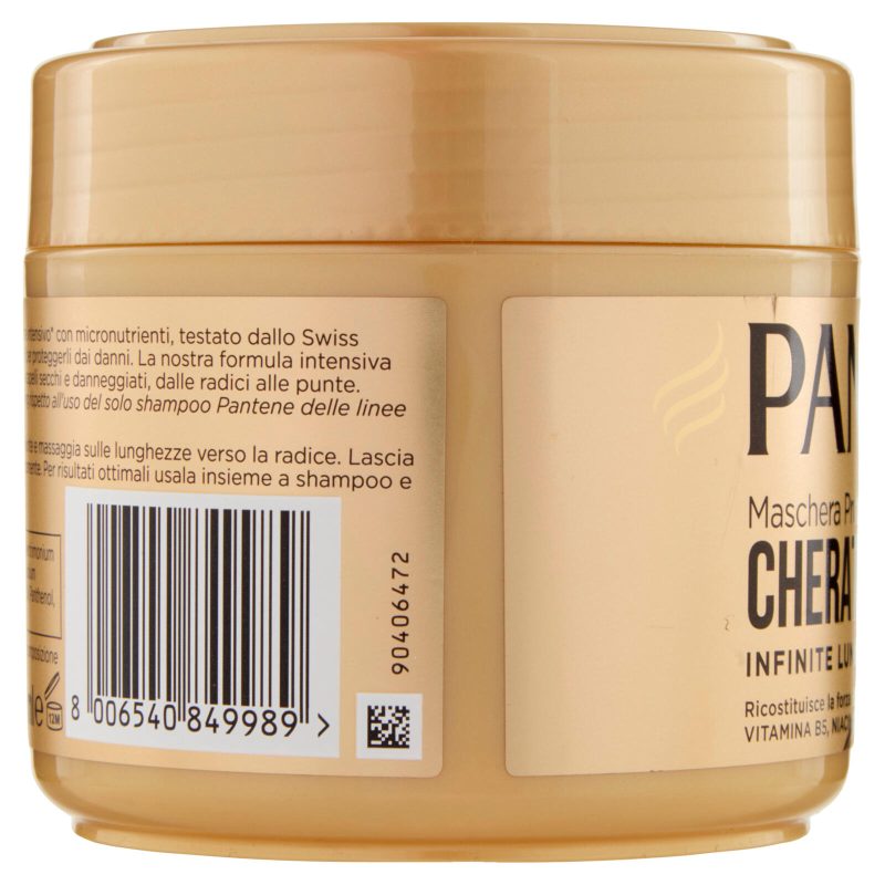 Pantene Pro-V Maschera Protezione Cheratina Infinite Lunghezze 300 ml