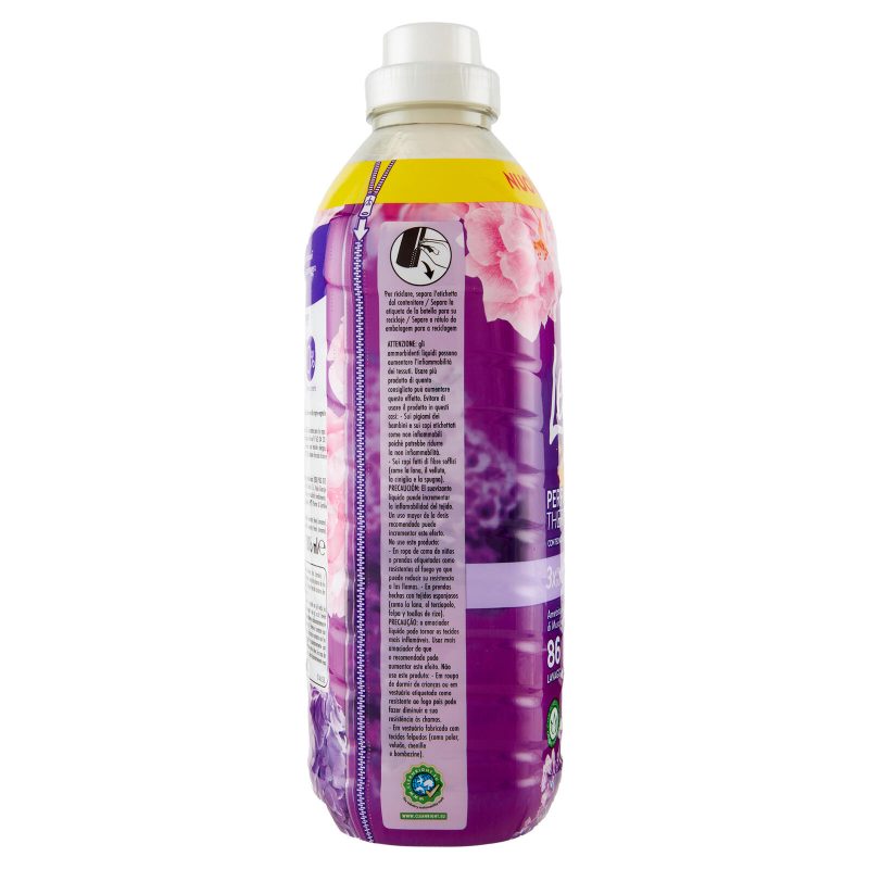 Lenor Ammorbidente Lavatrice Concentrato, Ametista Rosa e Note di Muschio, 86 Lavaggi 1806 ml