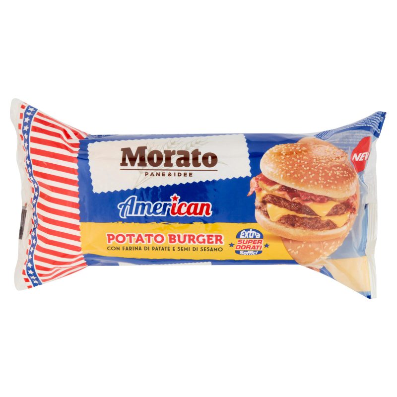 Morato American Potato Burger 4 x 75 g