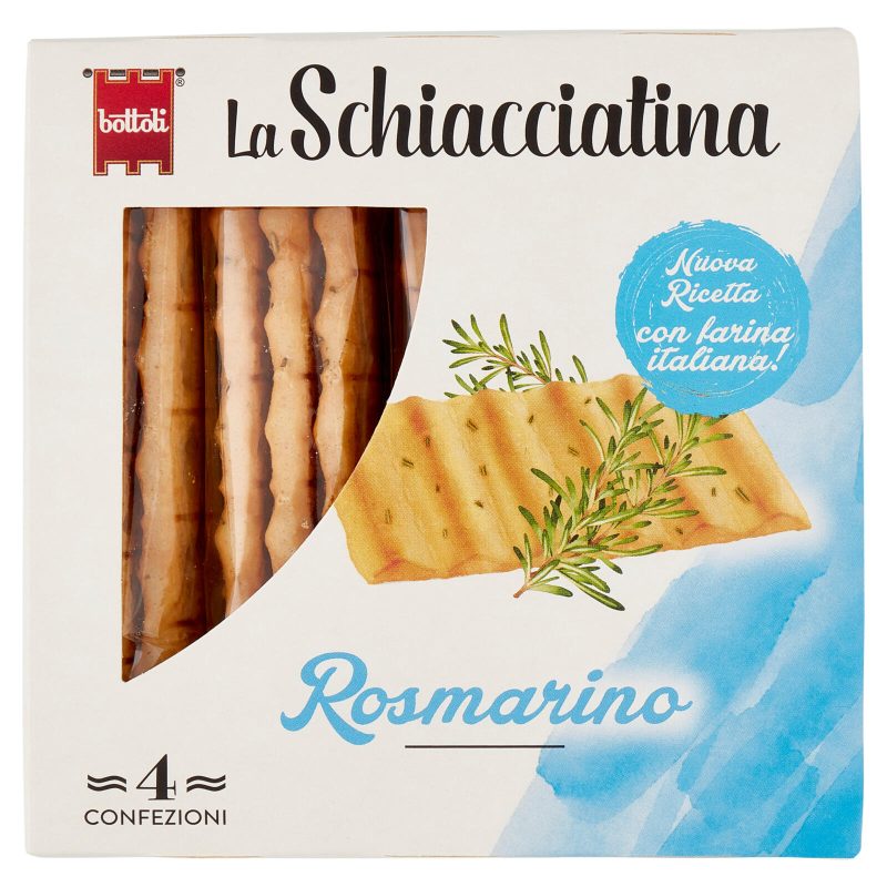 la Schiacciatina Rosmarino bottoli
x4 - 150 g