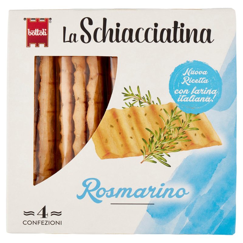 la Schiacciatina Rosmarino bottoli
x4 - 150 g