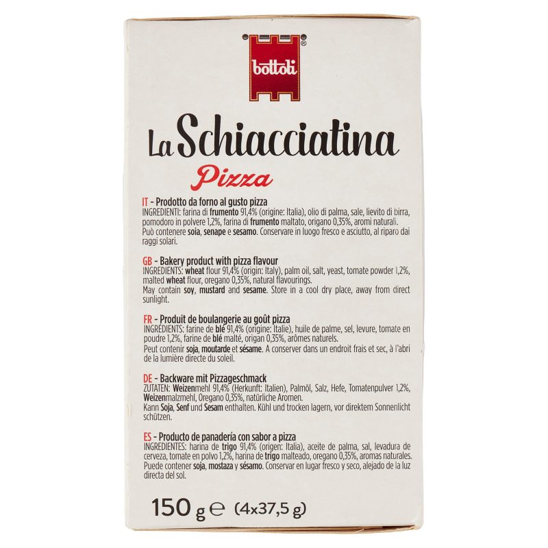 bottoli la Schiacciatina Pizza 150 g