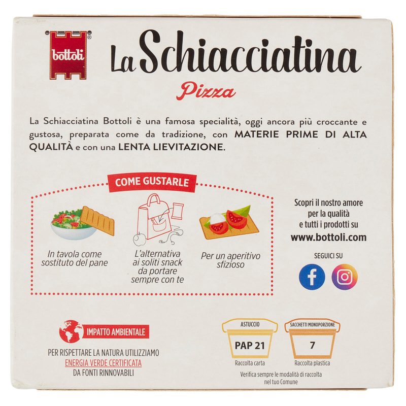 bottoli la Schiacciatina Pizza 150 g