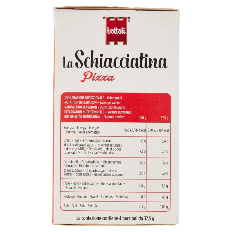 bottoli la Schiacciatina Pizza 150 g