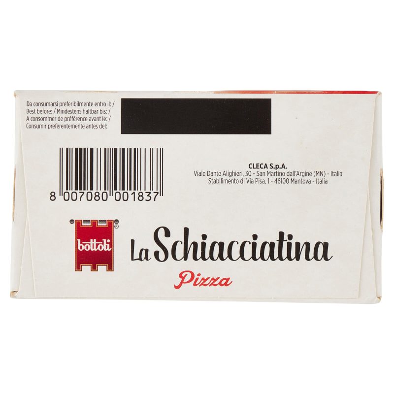 bottoli la Schiacciatina Pizza 150 g