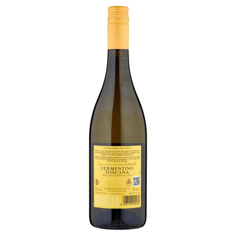 Cantine Leonardo da Vinci Leonardo da Vinci Vermentino Toscana IGT 750 ml