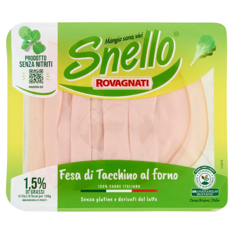 Rovagnati Snello Fesa di Tacchino al forno 100,0 g