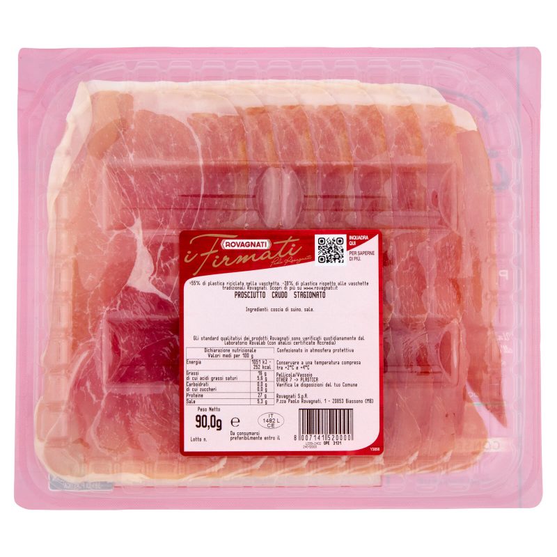 Rovagnati i Firmati Prosciutto Crudo Stagionato 90,0 g