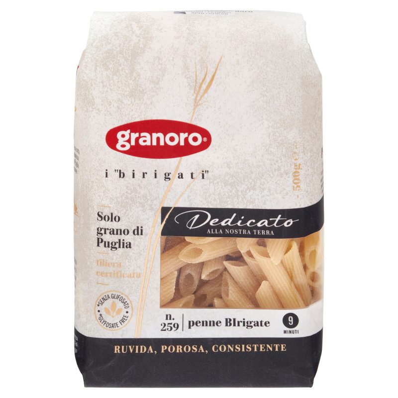 granoro Dedicato n. 259 penne Birigate 500 g