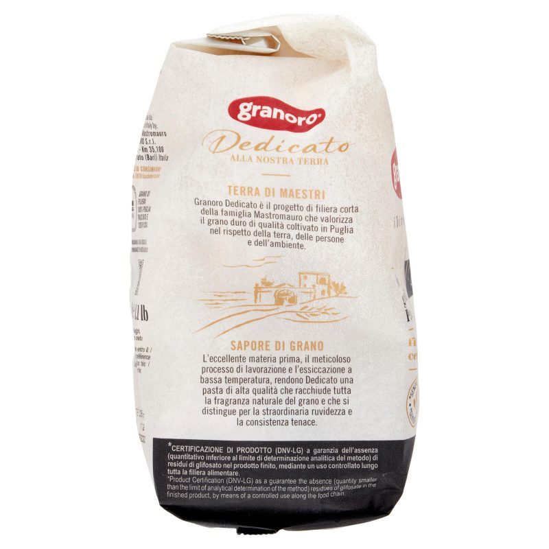 granoro Dedicato n. 259 penne Birigate 500 g