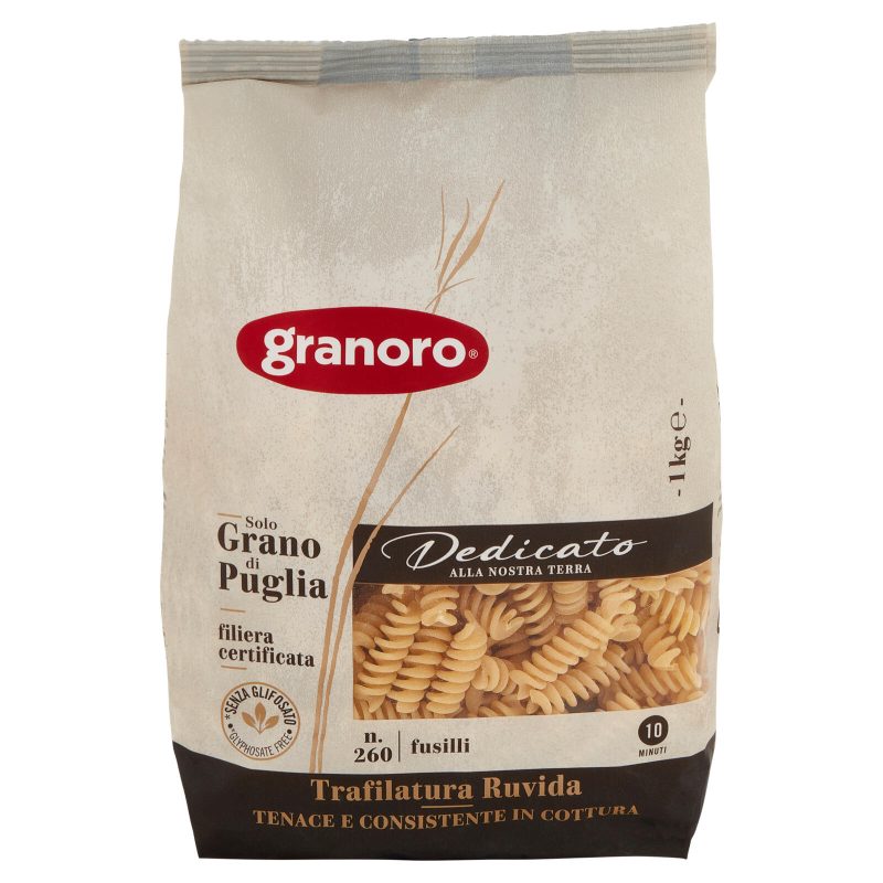 granoro Dedicato n.260 fusilli 
1 kg