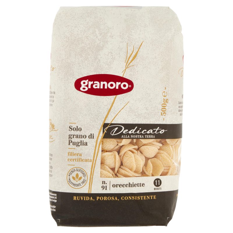 granoro Dedicato n. 91 orecchiette 500 g