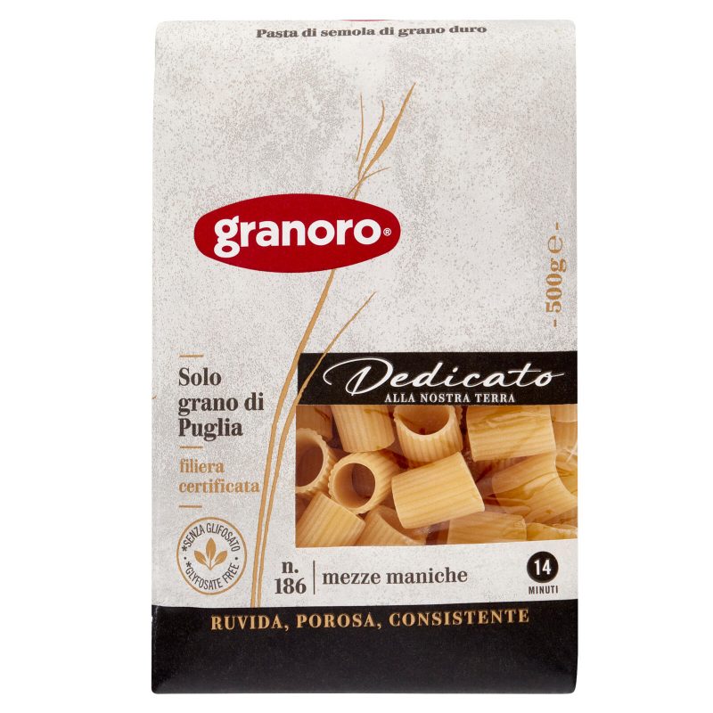 granoro Dedicato n. 186 mezze maniche 500 g