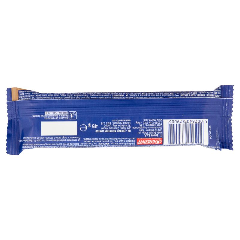 Enervit Protein 27% Bar with Vitamins Chocolate & Cream Flavour 45 g